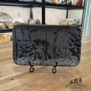 Chinese Picture Jasper Rectangle Plate