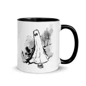 Ghost Mug with Color Inside