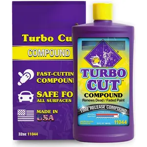 Turbo Cut Buffing Compound for  Scratch Repair - 32 fl oz - Removes 1200-1500  - Rubbing Compound for  &  -  Restorer for