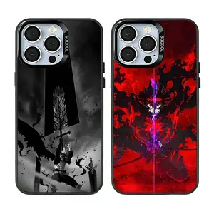 Asta Black Clover Anime Exclusive Artistic Phone Cases For iPhone 17 Promax Pro Air 16 Plus 15 14 13 12 11 Black IMD Shockproof Protective Cover Gift For Birthday Christmas Valentine Halloween