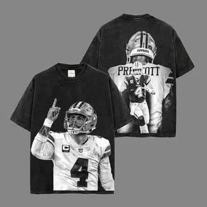 The Captain Dak Prescott D4K V2 Shirt Acid 100_ Cotton T-Shirt, Captain Dak T-Shirt, The Dak Attack Fans , America’s Team T-shirt, Cowboys Nation, Sunday Football Shirt, Game Day Outfit