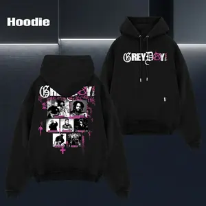 Rap Music Shirt, $UlClDEBOYS G59 Merchandise, Ver2 $UlClDEBOYS G59 Grey Day 2026 Tour Pink Design Hoodie, G59 Merch - Unisex Rapper Clothing
