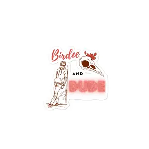 BIRDEE N DUDE Bubble-free stickers