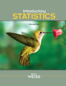 USED Book - Introductory Statistics (9th Edition) by Neil A. Weiss (Hardcover) - english