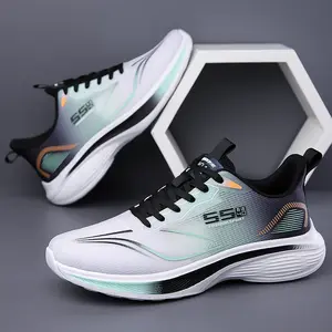 corasun  Men's Breathable Sports Casual Shoes Flyknit Fabric Running Shoes Lightweight Rebound Running Shoes Fall 2025 New Collection US Warehouse Fast Shipping