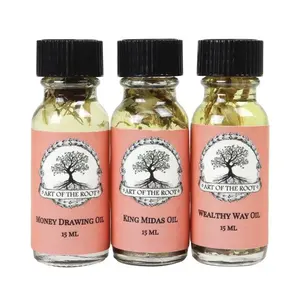 Money 3 OIL SET with Money Drawing, Wealthy Way & King Midas Oils (Wiccan Pagan Conjure) | Art Of The Root Money 3 OIL SET with Money Drawing, Wealthy Way & King Midas Oils (Wiccan Pagan Conjure) | Art Of The Root