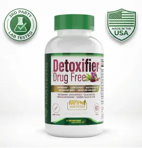Detoxifier Drug Free 100% Vegan Capsules for Liver Health & Natural Detoxification 60 Capsules