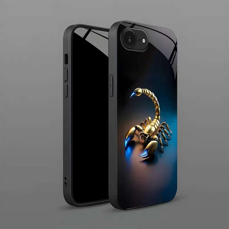 Suitable for [iPhone 16e] high-end  phone case，Sophisticated scorpion motif, available in a variety of colors.YM99