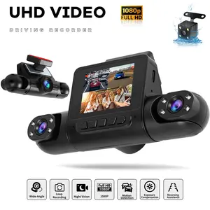 2 Inch 1080P 4 Lens Car Dash Cam 360° Panoramic, Night Vision Reverse Assist Dash Camera