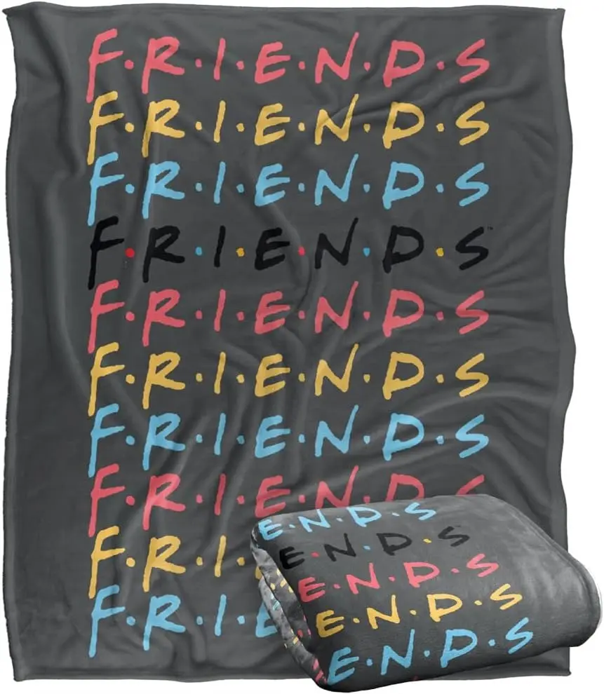Friends Repeat Silky Touch Super Soft Throw Blanket cozy