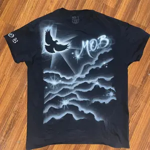 Made of blessings "Above the Clouds" Airbrushed Tshirt
