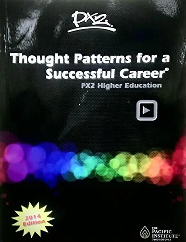 USED-Thought Patterns for a Successful Career PX2 Higher Education by Tice, Lou (Paperback)