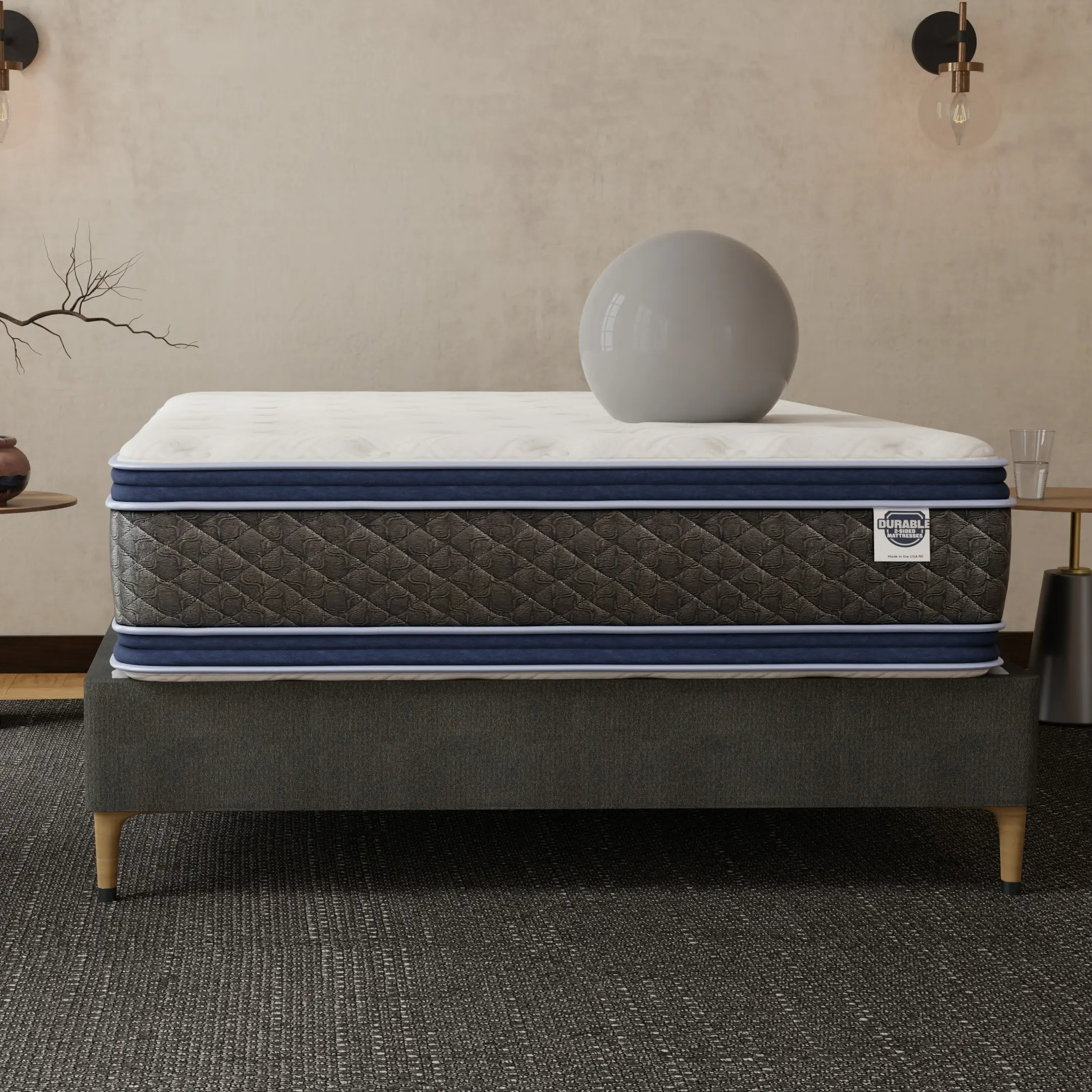 Durable Mattress | 2-Sided Long Lasting Mattress | Made in the USA
