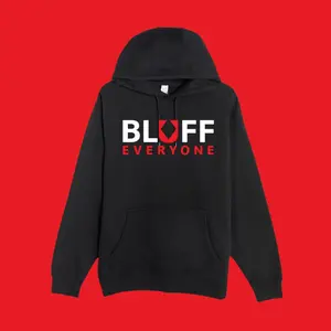 Bluff Everyone Logo Hoodie Red