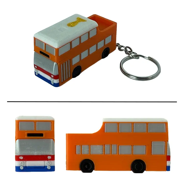 Dutch Orange Bus Keychain - Netherlands WC 2026 Edition