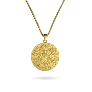 Armenian Alphabet Necklace