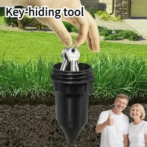 Hidden Spare Key Box Holder, Waterproof Sprinkler Key Hider, Easy Installation, Secure Outdoor Key Storage Case, Essential Security Solution, Security Safe Box