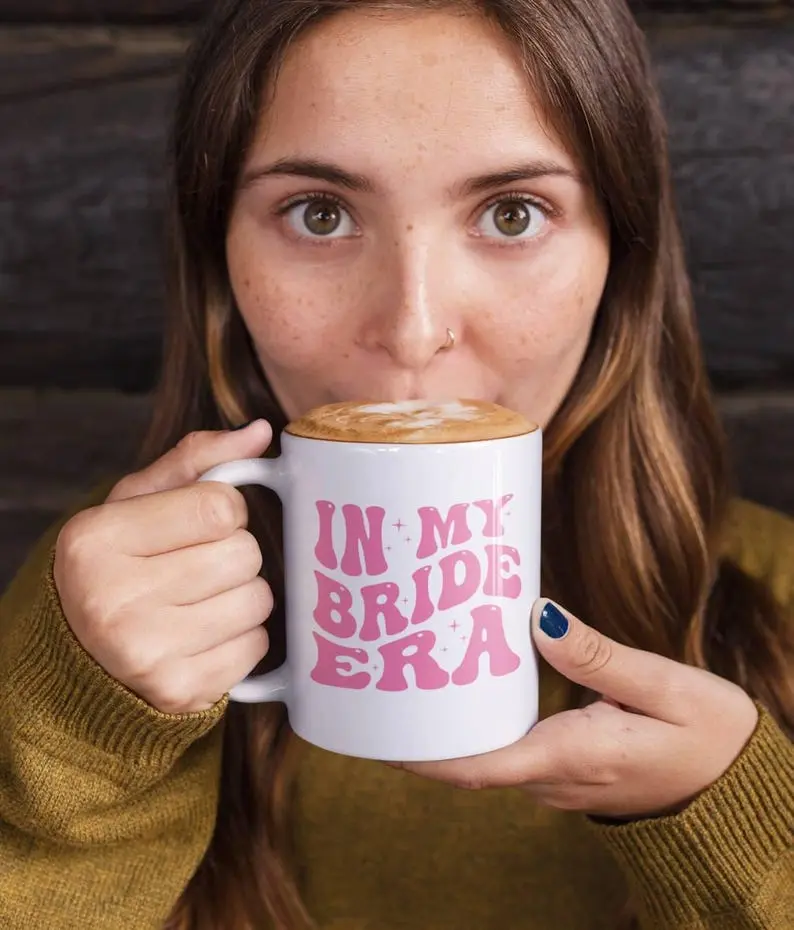 In My Bride Era Mug - Engagement Gift For Her - Bridal Mug