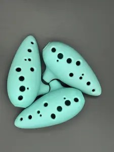 Mint Green Ocarina's - Vibrant Mint Green Color, Traditional Instrument with Modern Twist, Ideal for All Players