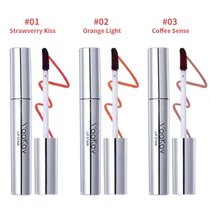 3Pcs Peel Off Lip Liner Stain Set Waterproof Nude Matte Lip Tint Non-Fading 24H Color Hold Precision Full Coverage Vegan Formula Valentine's Day gift