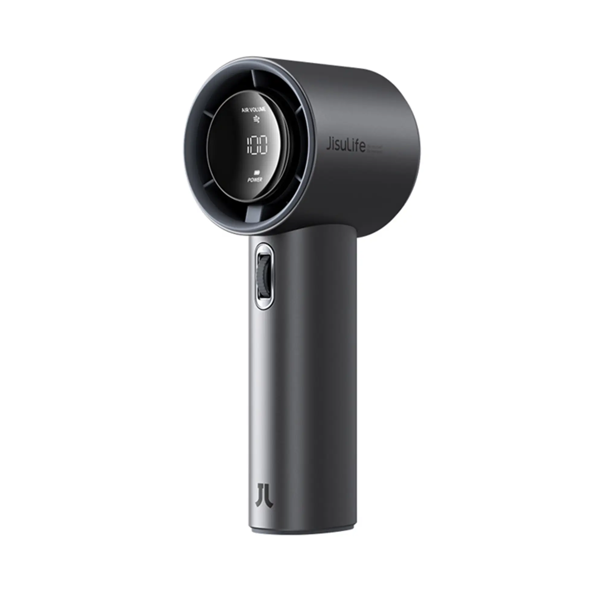 JISULIFE Portable Handheld Fan Speed(1-100) Adjustable Turbo 5000mAh Battery Usb Rechargeable with Digital Display,Gifts for Women Men Travel/Outdoor