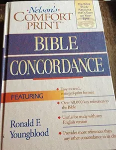 USED-Nelson's Comfort Print Bible Concordance by Ronald F. Youngblood (Hardcover)