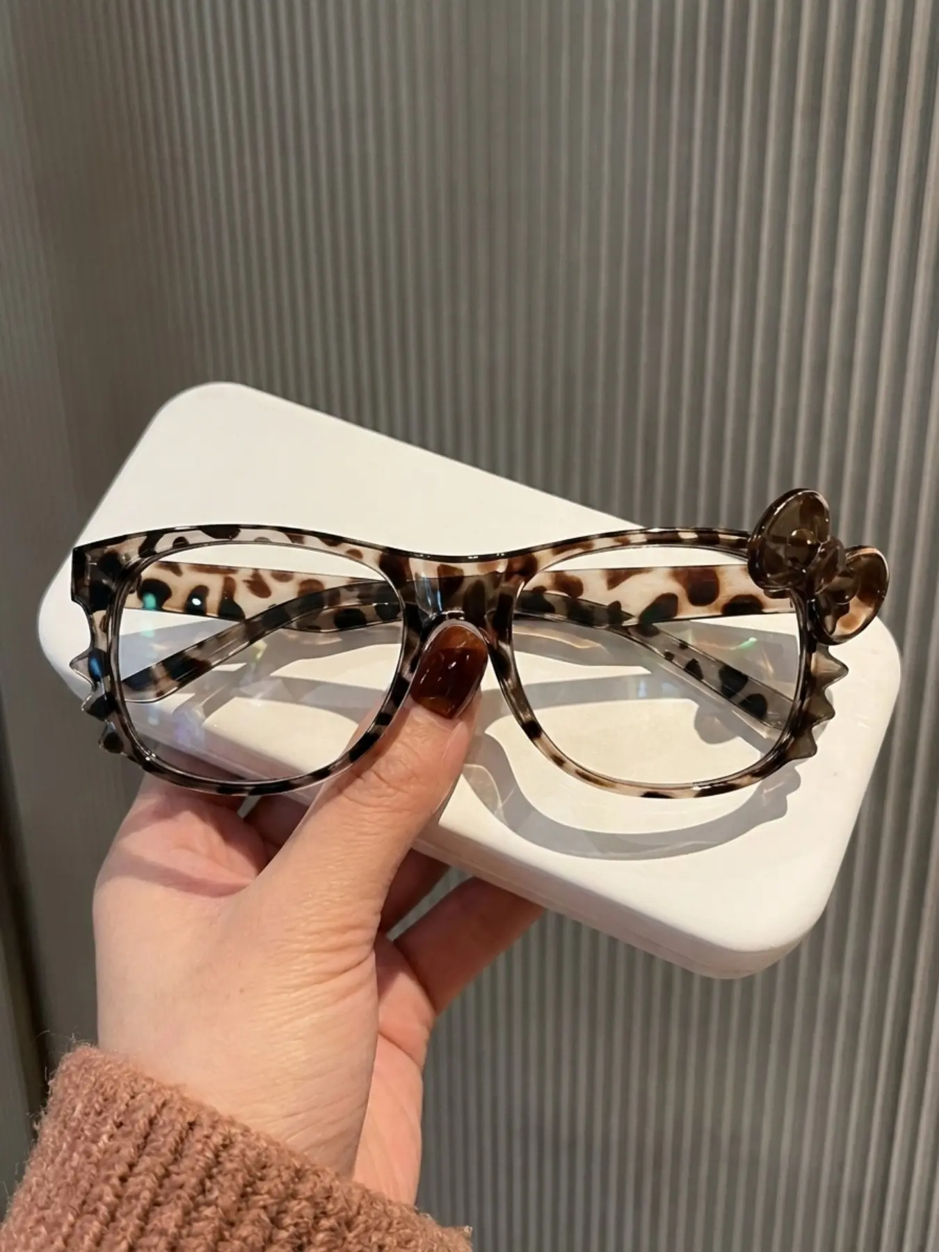 Trendy Y2K Cat Cartoon Glasses, Vintage Cute Street Style Eyewear, Durable Fashion Accessories for Daily Wear, Parties, Gifts, Fashion Frame Eyeglasses, Fashionable Frames Glasses, Trendy Casual Eyeglasses, Stylish Eyeglass