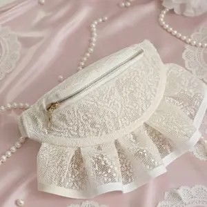 Ruffle Lace Fanny Pack