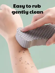 3D Exfoliating Sponge for Kids, Gentle Baby Bathing Tool, Effective Mud Removal, Pain-Free Use, Ideal for Infants and Babies