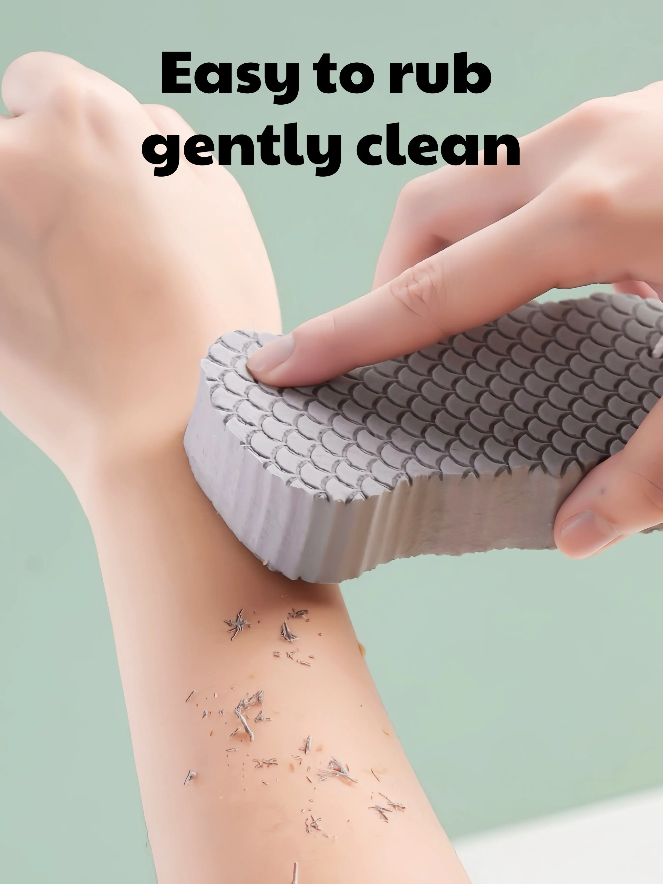 3D Exfoliating Sponge for Kids, Gentle Baby Bathing Tool, Effective Mud Removal, Pain-Free Use, Ideal for Infants and Babies