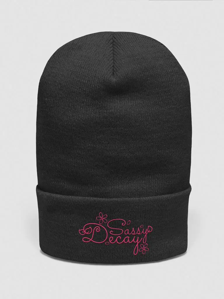 Sassy Decay Floral Beanie