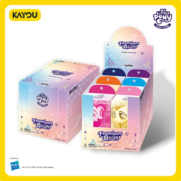 My Little Pony TCG Card Game Collectible Trading Cards Set - Series 1 Assorted Box - 001A-NA