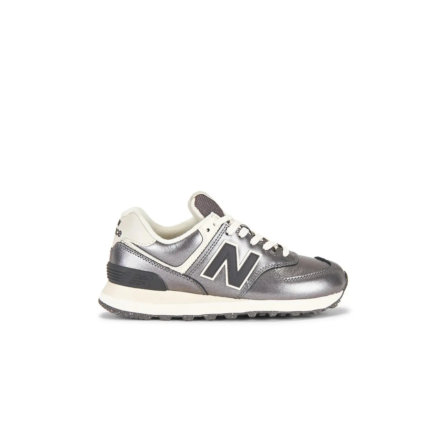 New Balance 574 Sneaker in Metallic Bronze & Black