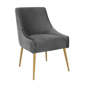 Beatrix Pleated Velvet Side Chair Beatrix Pleated Velvet Side Chair