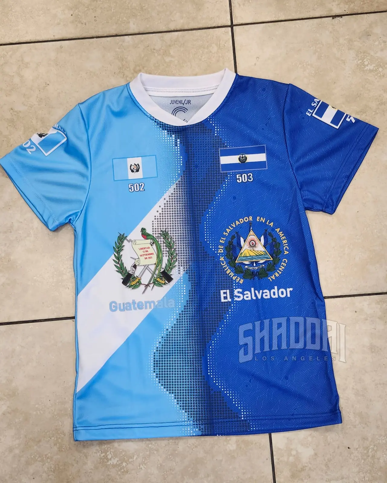 Unisex Guatemala-El Salvador Themed T-Shirt, Men's Casual Top