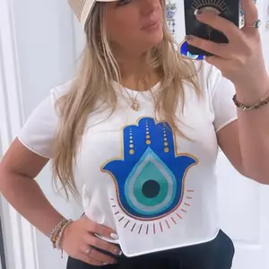 Evil Eye Hamsa Top