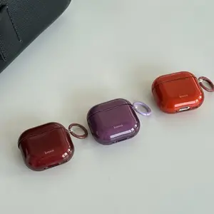 Earphone Protection Case Compatible with AirPods Pro2/pro3, High-Transparency Retro Design, Suitable for Travel & Outdoor Sports