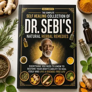 Dr. Sebi's Complete Self-Healing Natural Herbal Remedies Book – Health & Wellness Guide with 14-Day Guided Transition Plan, 25 Alkaline-Supportive Foods, 3 Dietary Triggers, 7 Powerful Herbs to Reduce Chronic Inflammation & Restore Vitality