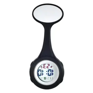 OIDEA Compact Multi-Function Digital Nurse Watch, Medical Silicone, Alarm, Stopwatch, Calendar, Backlight