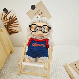 New 2-Piece Doll Clothes Set, Gradient Color Soccer and Basketball, Suitable for 17cm/6.66in Dolls, Casual Sports Style