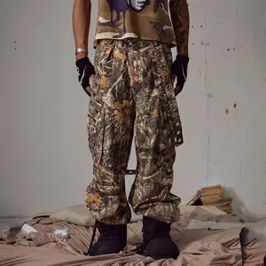 DND4DES Camo Detachable Strapped Cargo Pants
