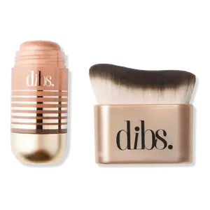 Dibs Beauty Glow Head-To-Toe Highlighter & Body Brush Duo Dibs Beauty Glow Head-To-Toe Highlighter & Body Brush Duo