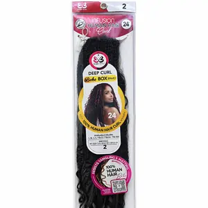 Bobbi Boss Infusion Deep Curl Boho Box Braid 24"