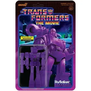 Transformers - ReAction figurine/statue Wv1 - Megatron Transformation (Purple Grid)  [COLLECTIBLES] Action figurine/statue, Collectible