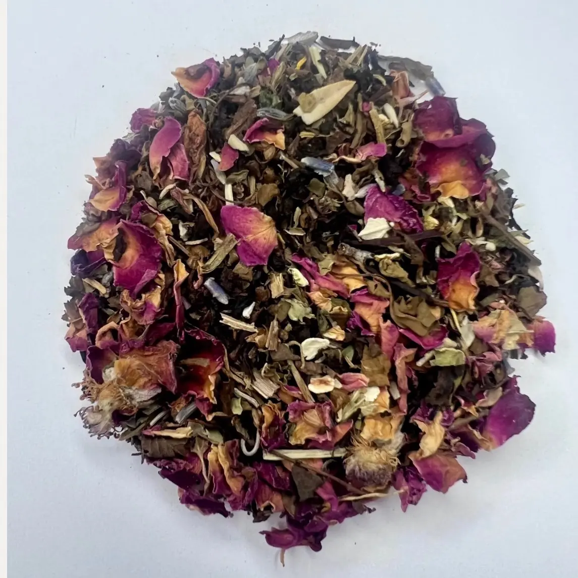 Celestial Stillness Tea - Crown Chakra - Sahasrara - Thousand Petals - Organic - Herbal Tea For Spiritual Unity - Oneness - with Lavender,