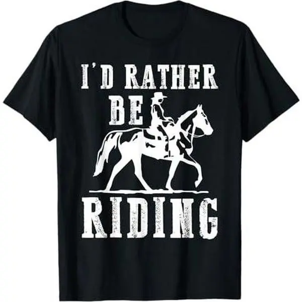 Horseback riding Horse rider Equestrian gift for girls women T-Shirt
