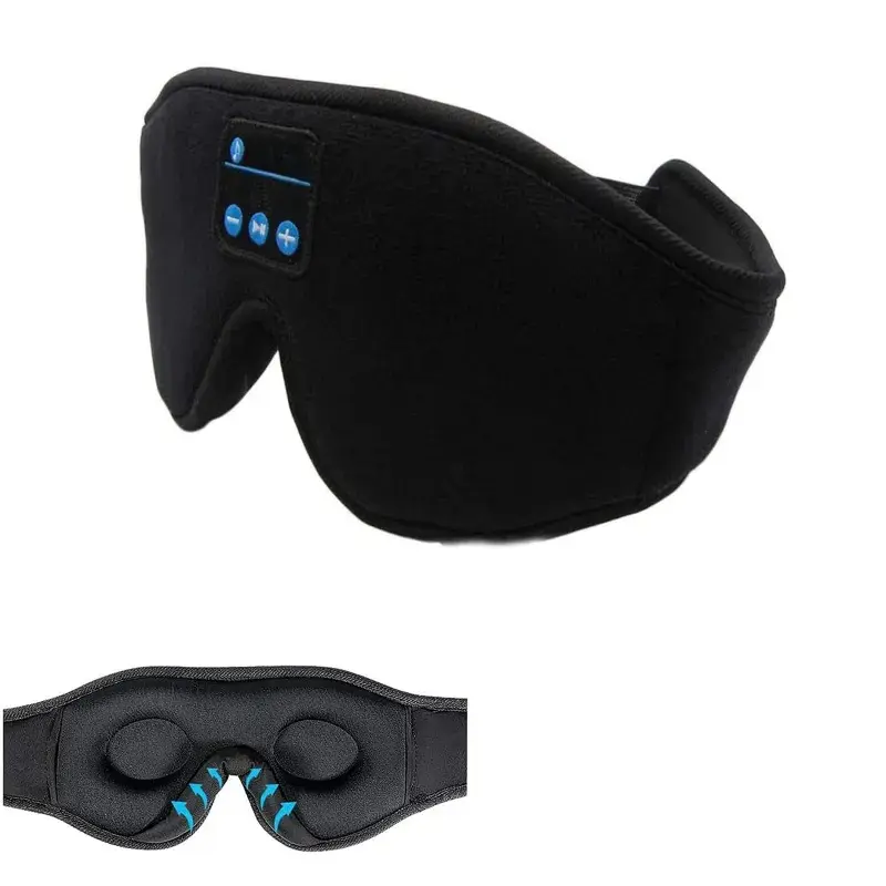 Black【Wireless Sleep Eye Mask】
