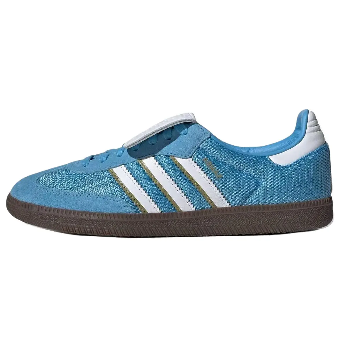 Adidas Samba Lt Semi Blue Burst Gum' Stylish Breathable Low Top Skate Shoes Unisex IE9170