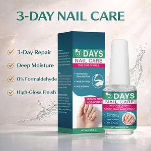 New Packaging 3 Days Nail Care 15ml Brightening Repair Serum Daily Nourishing Nail Treatment Essence
