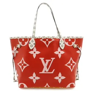 Pre-owned Louis Vuitton Canvas Tote Bags Neverfull MM Monogram Tote Bag